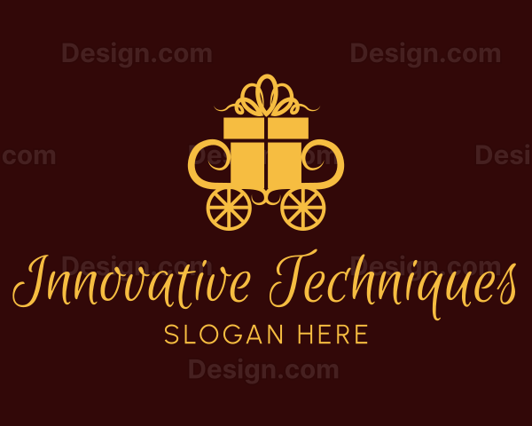 Yellow Gift Carriage Logo