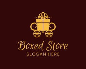 Yellow Gift Carriage logo design