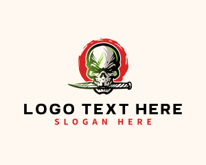 Skull Knife Weapon logo