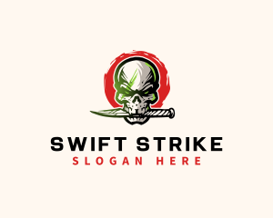 Skull Knife Weapon logo
