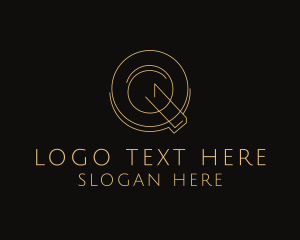 Elegant Company Letter Q logo