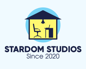 Work Home Office Studio logo design