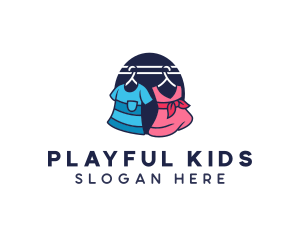 Kids Apparel Boutique logo design