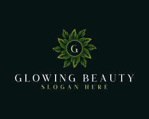 Elegant Wellness Leaves Logo