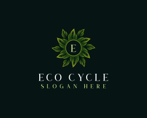 Elegant Wellness Leaves logo