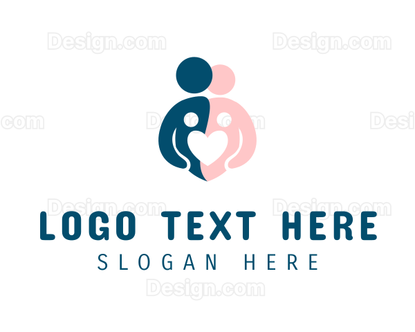 Fertility Family Baby Logo