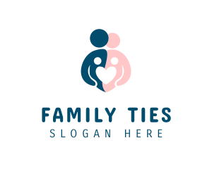 Fertility Family Baby logo design