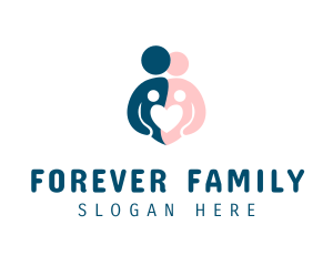 Fertility Family Baby logo design