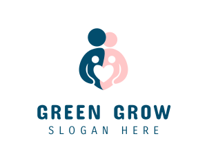 Fertility Family Baby logo design