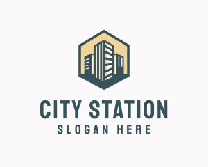 Urban City Structure logo design