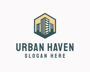 Urban City Structure logo design