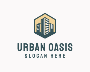 Urban City Structure logo design