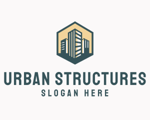 Urban City Structure logo design