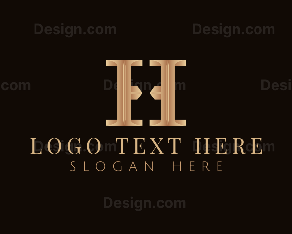 Luxury Deluxe Premium Letter H Logo