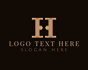 Luxury Deluxe Premium Letter H logo