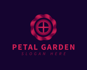 Flower Petal Window logo design