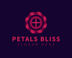 Flower Petal Window logo design