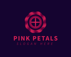 Flower Petal Window logo design