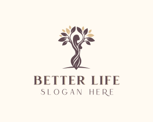 Tree Woman Wellness Spa logo design