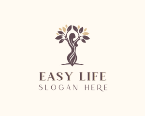 Tree Woman Wellness Spa logo design