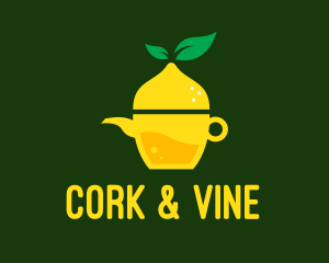 Lemonade Tea Pot  logo design