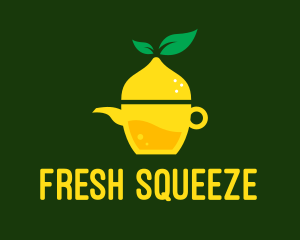 Lemonade Tea Pot  logo design