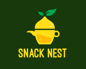 Lemonade Tea Pot  logo design