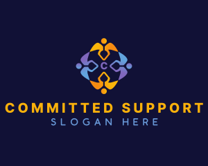 Volunteer Support Group logo design