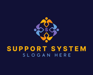 Volunteer Support Group logo design