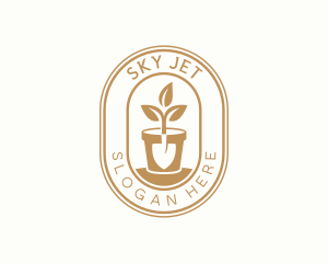 Shovel Plant Pot logo