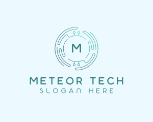 Circuitry Technology Developer logo design