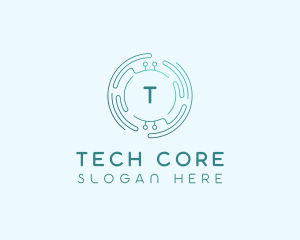 Circuitry Technology Developer logo design