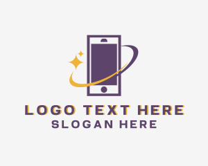 Mobile - Mobile Phone Orbit logo design