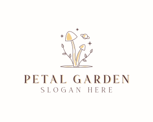 Holistic Herbal Mushroom logo design