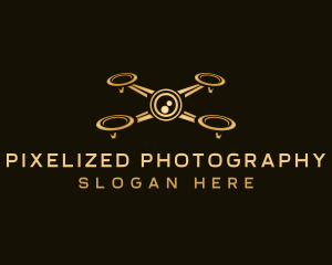 Drone Aerial Camera logo design