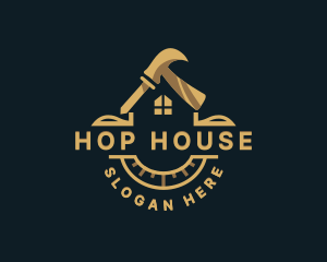 House Tools Construction logo design