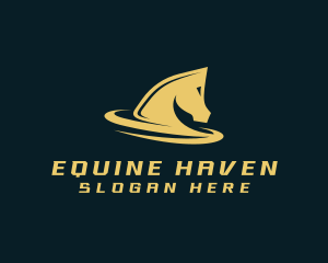 Luxury Stallion Horse logo