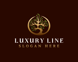 Luxury Tree Spa logo design