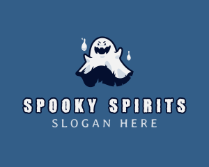 Spooky Ghost Avatar logo design