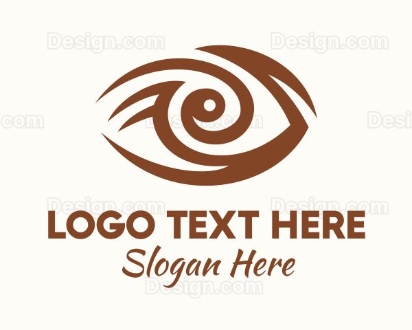 Ethnic Tribal Eye Logo