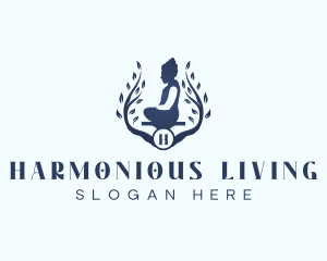 Natural Peace Buddha logo