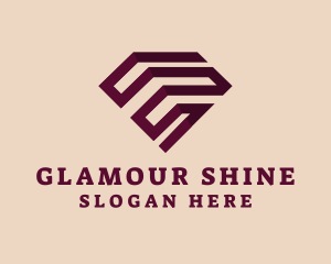 Luxe Diamond Jeweler logo design