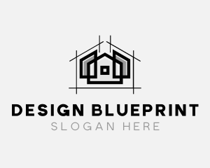 House Architect Blueprint logo