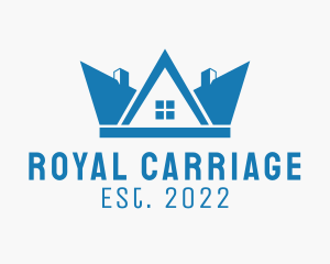 Royal Crown House Real Estate  logo design