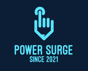 Blue Hand Power logo