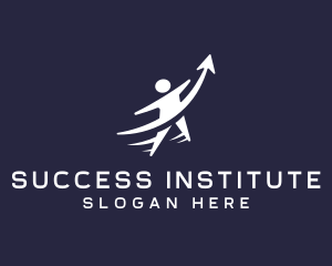 Leadership Arrow Success logo