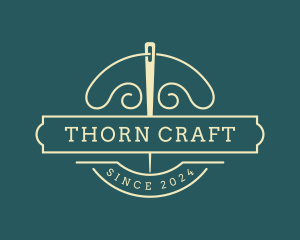 Tailor Needle Sewing logo design