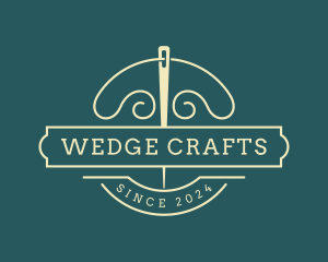 Tailor Needle Sewing logo design