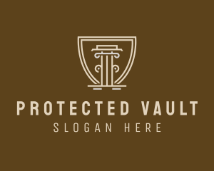 Pillar Finance Protection  logo design