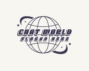 Millennial Globe Orbit logo design